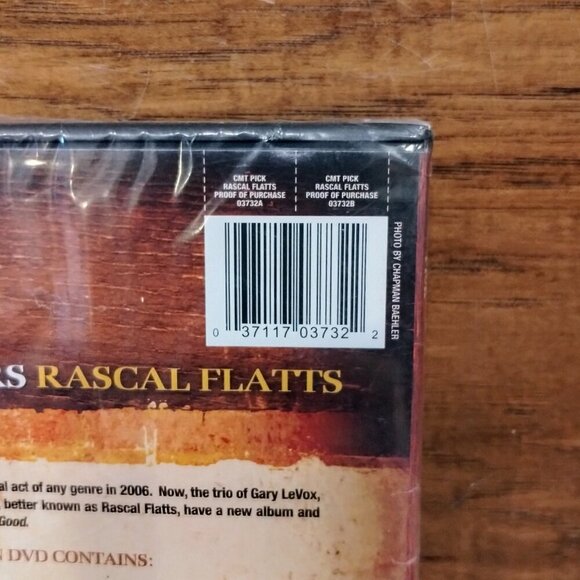 CMT PICKS RASCAL FLATTS CMT Diary Rascal Flatts DVD 2007 Limited Edition NWT - Picture 4 of 6